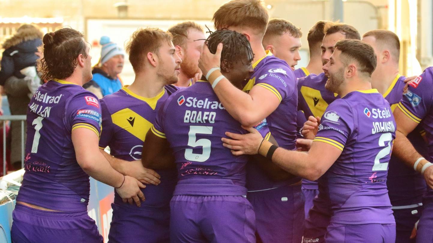 NEWCASTLE THUNDER SET FOR CHALLENGE CUP START