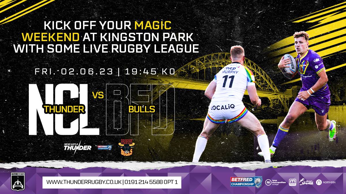 Magic Friday Bradford Bulls come to Kingston Park