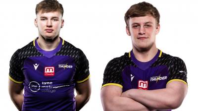 DUO HEAD OUT ON LOAN FROM NEWCASTLE THUNDER